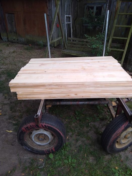 Deski z olchy heblowane