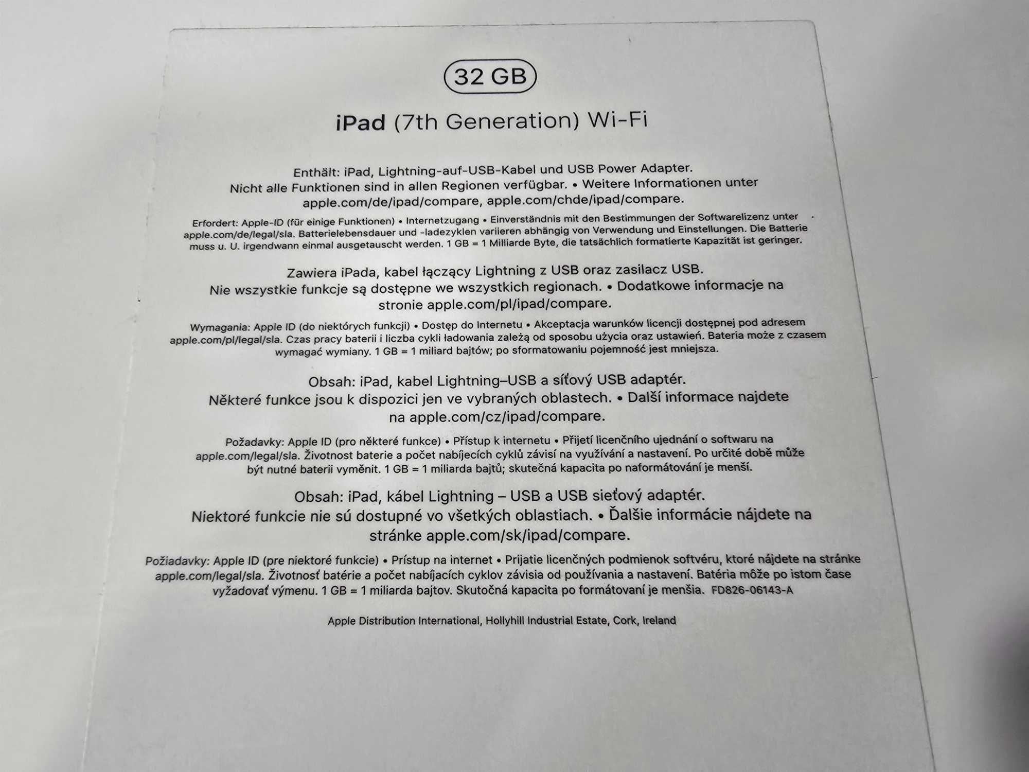 Apple iPad 7gen (10,2", Wi-Fi, 32 GB) - srebrny A2197