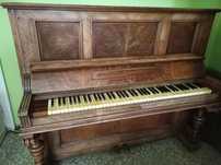 Pianino, zabytkowe, przełom  XIX-XX w,  Eduard Pohl z Breslau.