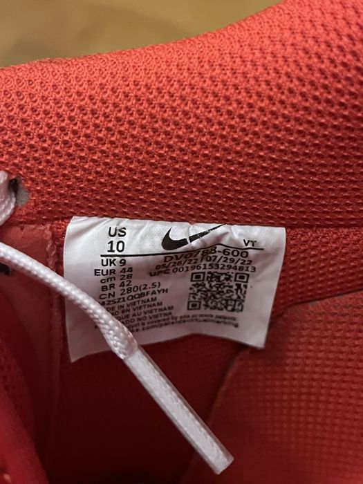 Nike Air Force 1 Low Casual Shoes Red