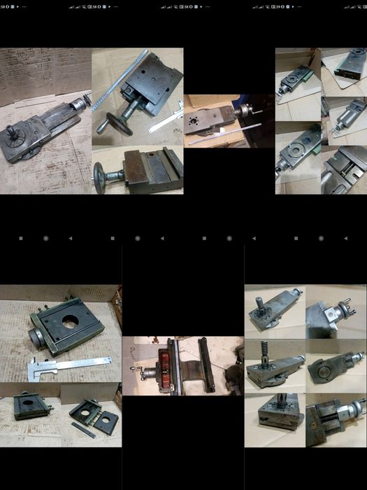 Суппорт, каретка, малая продольная  подача токарного станка