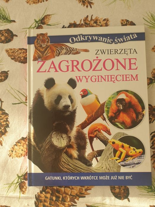 Książka dla dzieci o zwierzętach zagrożonych