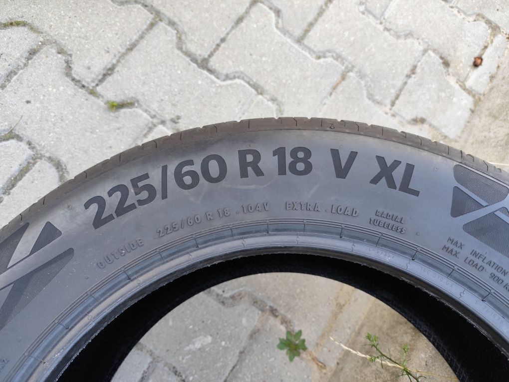 Opony letnie Continental Eco contact 6 225/60/18 V XL 2023r!!!