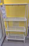 Ikea BAGGEBO regał metalowy 60x25x116cm