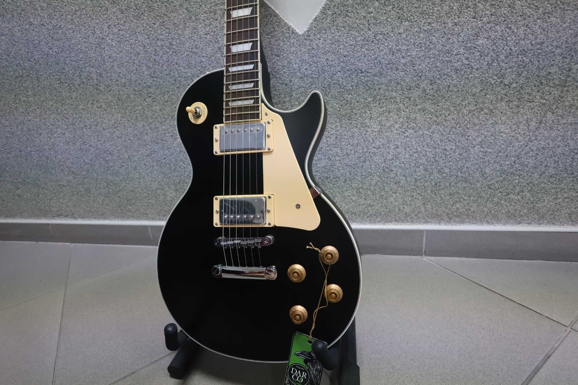 Arrow LP22 Active Night Black MAT – gitara elektryczna styl Les Paul