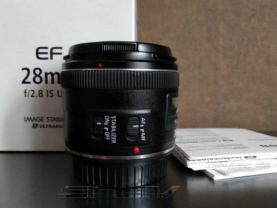 Об’єктив ШИРОКОКУТНИЙ Canon EF 28mm f/2.8 IS USM байонет Canon FE