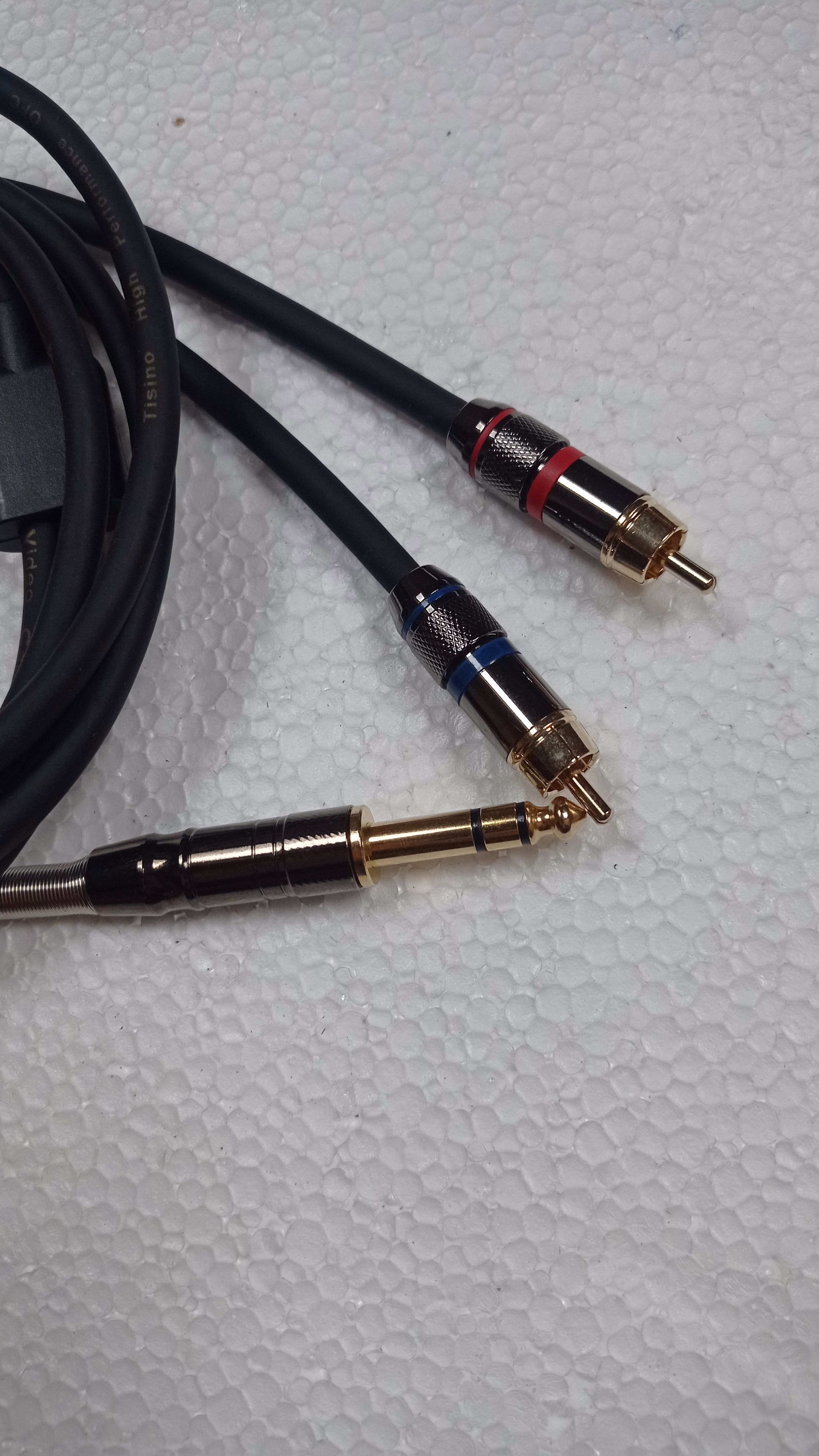 Kabel Audio Video Tisino High Performance OFC Professional 1/4 6.35mm