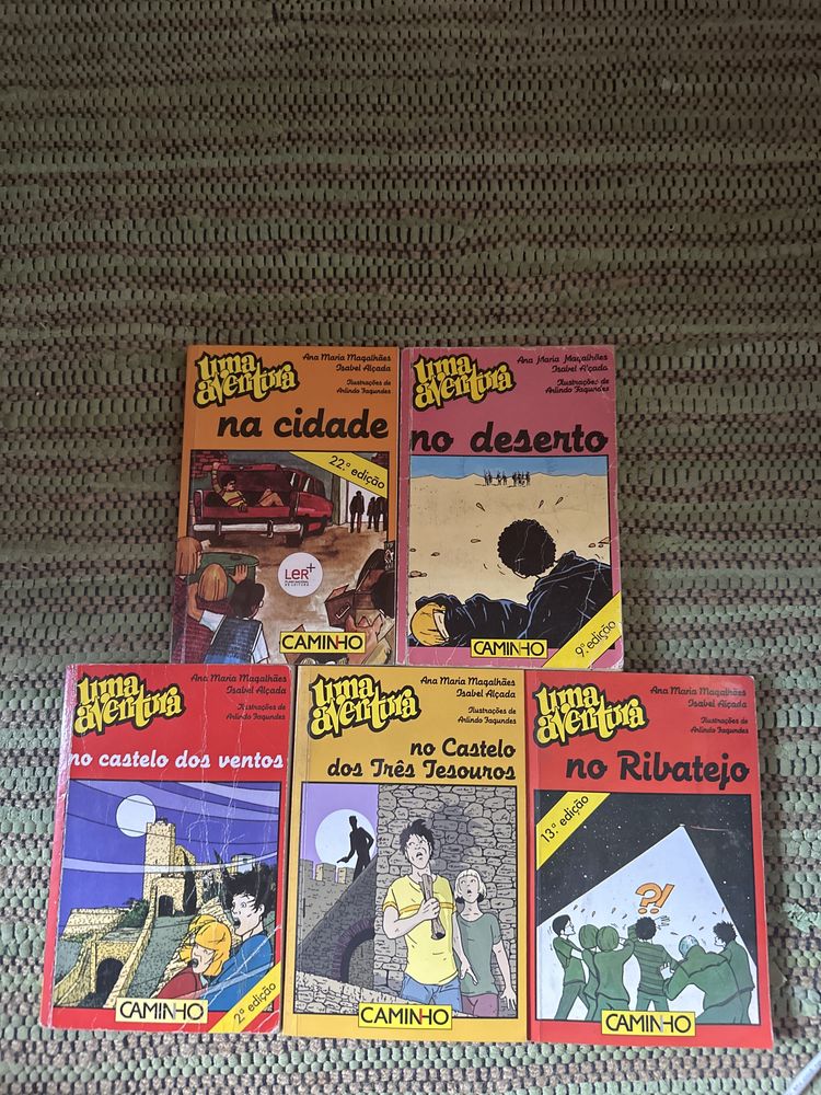 Livros “uma aventura”