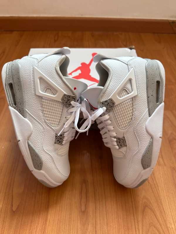 Jordan 4 Retro White Oreo R.42
