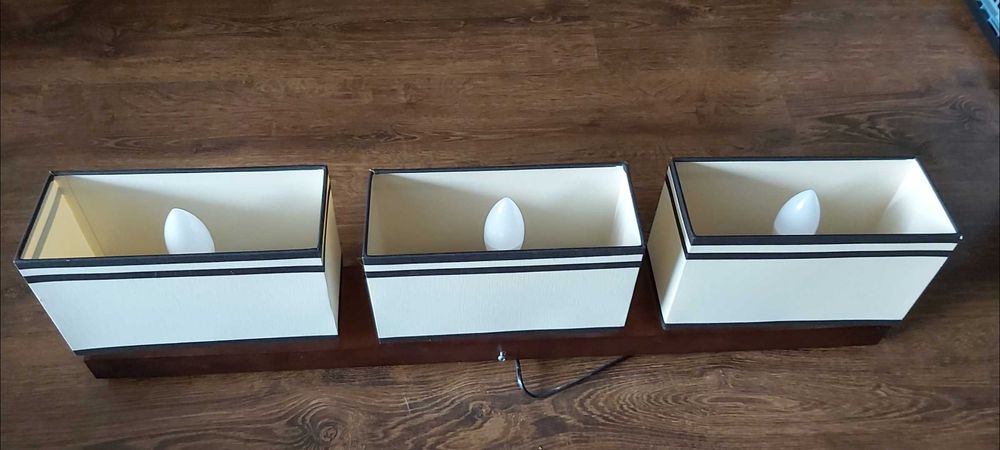 Lampa żyrandol na 3 i na cztery punkty świetlne