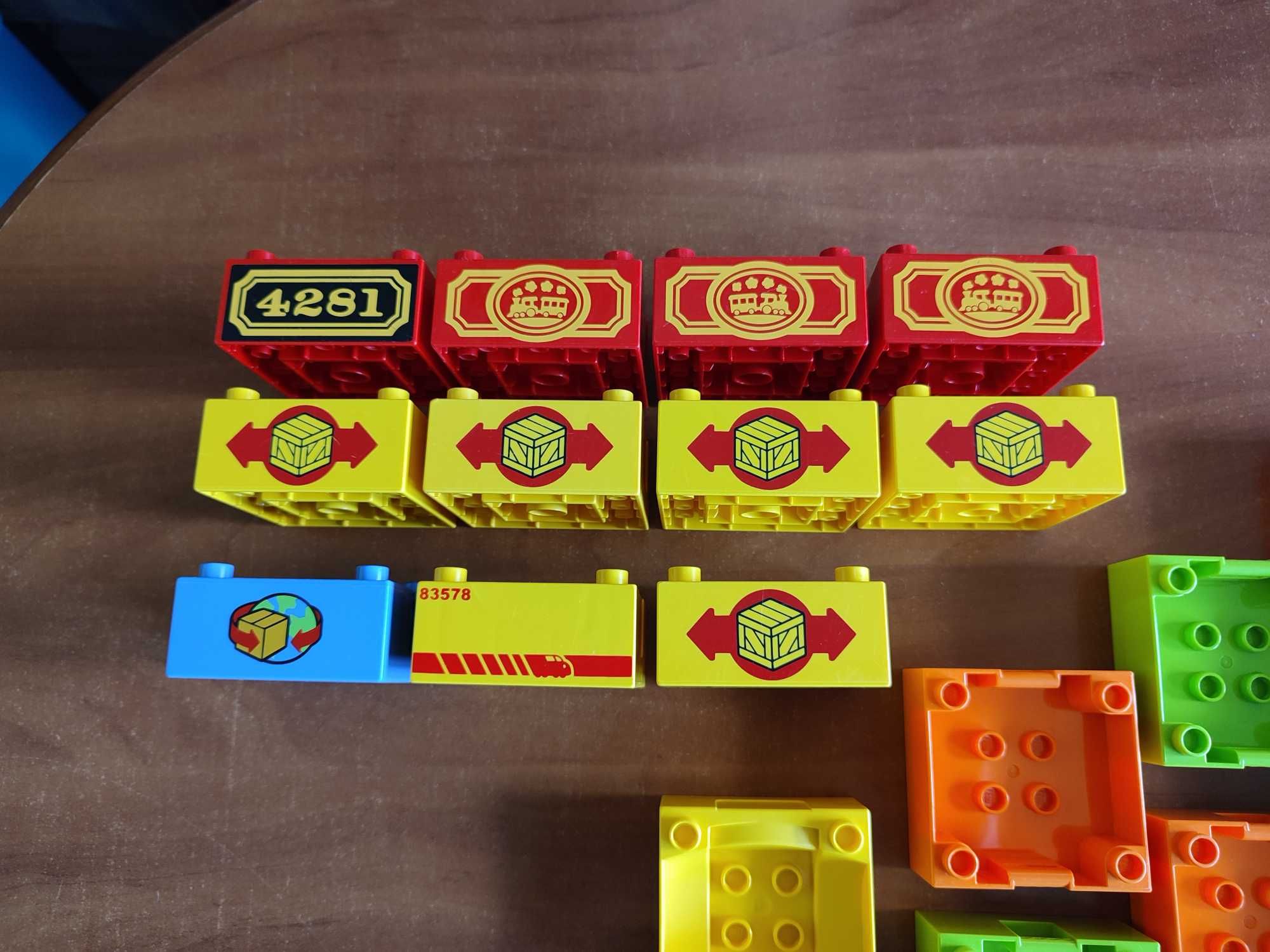 Lego Duplo element kolejka elektryczna wagon 4x4 oryginał wysyłka!!