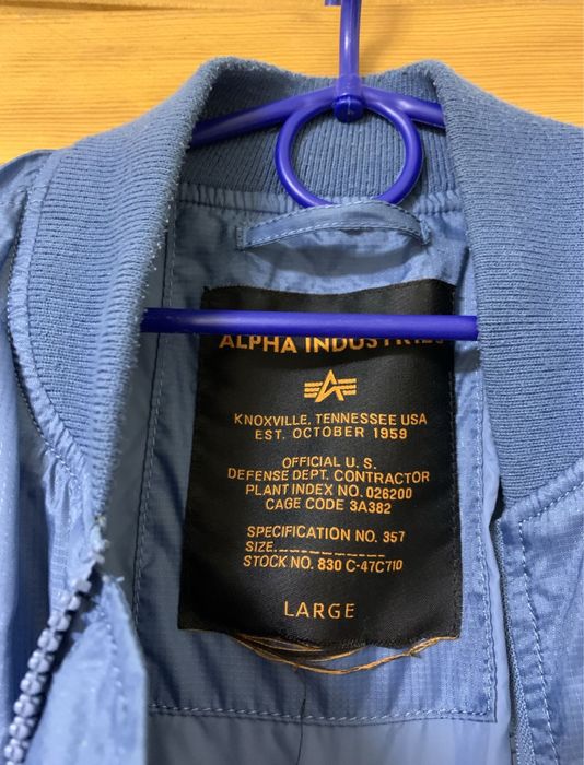 Бомбер Alpha Industries