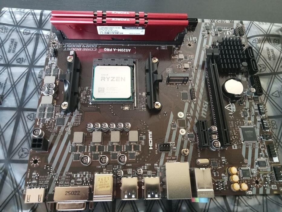 Kit Ryzen 5 5500 + 16GB RAM