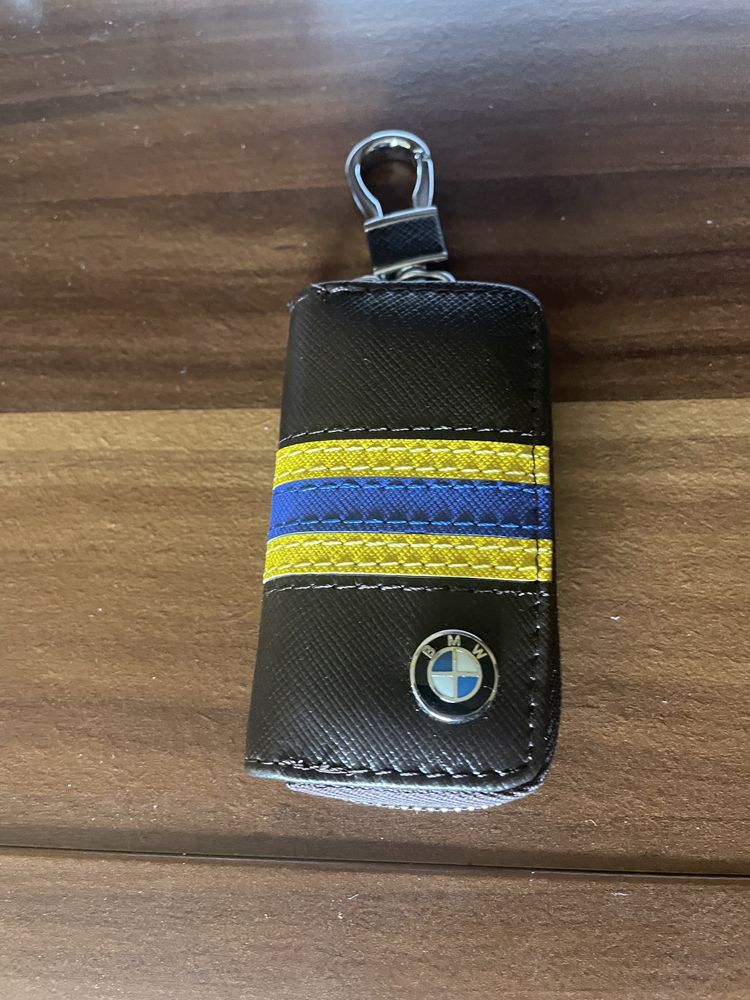 Porta Chaves Bolsa Pele BMW