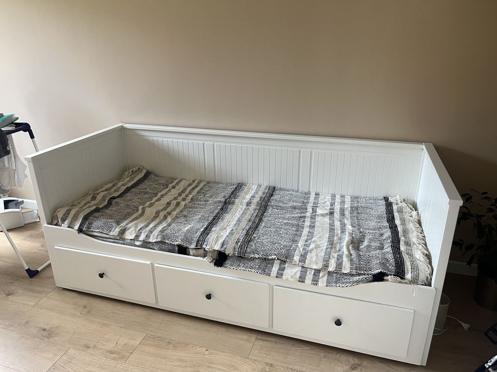 Leżanka łóżko Hemnes IKEA 80x200 cm białe