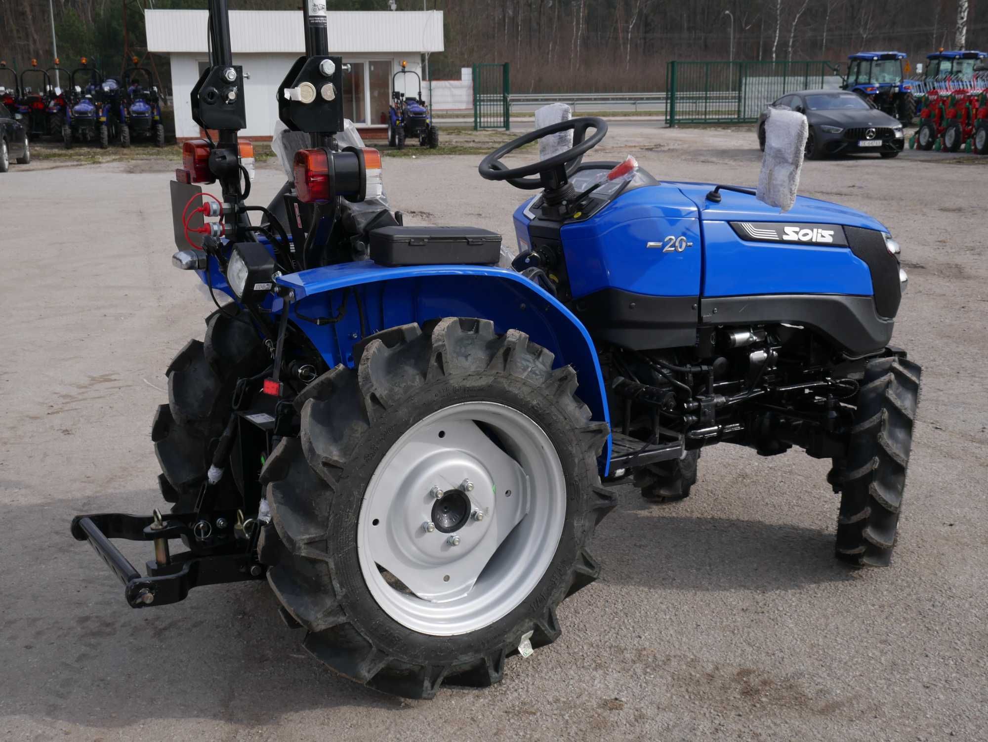 Traktorek Ogrodniczy SOLIS 20 KM Traktor ciągnik 20 KM 4WD