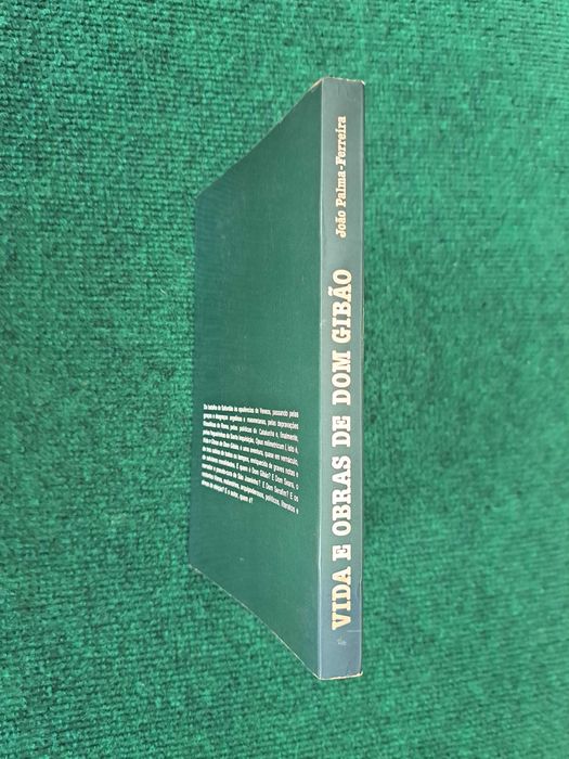 Vida e Obras de Dom Gibão - João Palm-Ferreira