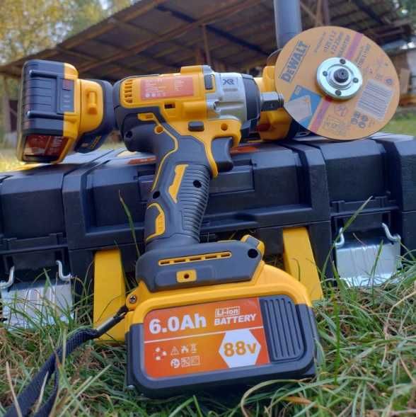 Zestaw 3 w 1 - walizka - klucz udarowy - kątówka akumulatorowa NOWE