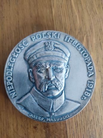 Medal PTAiN Józef Piłsudski- Niepodległość Polski