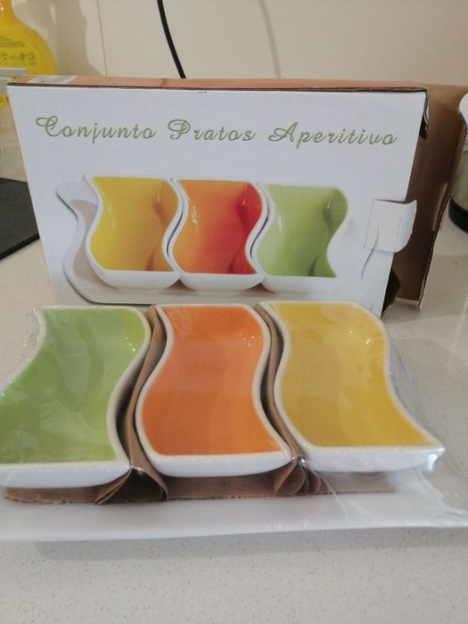 Pratos para aperitivos