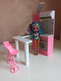 Кухня Барби лялькова кукольная