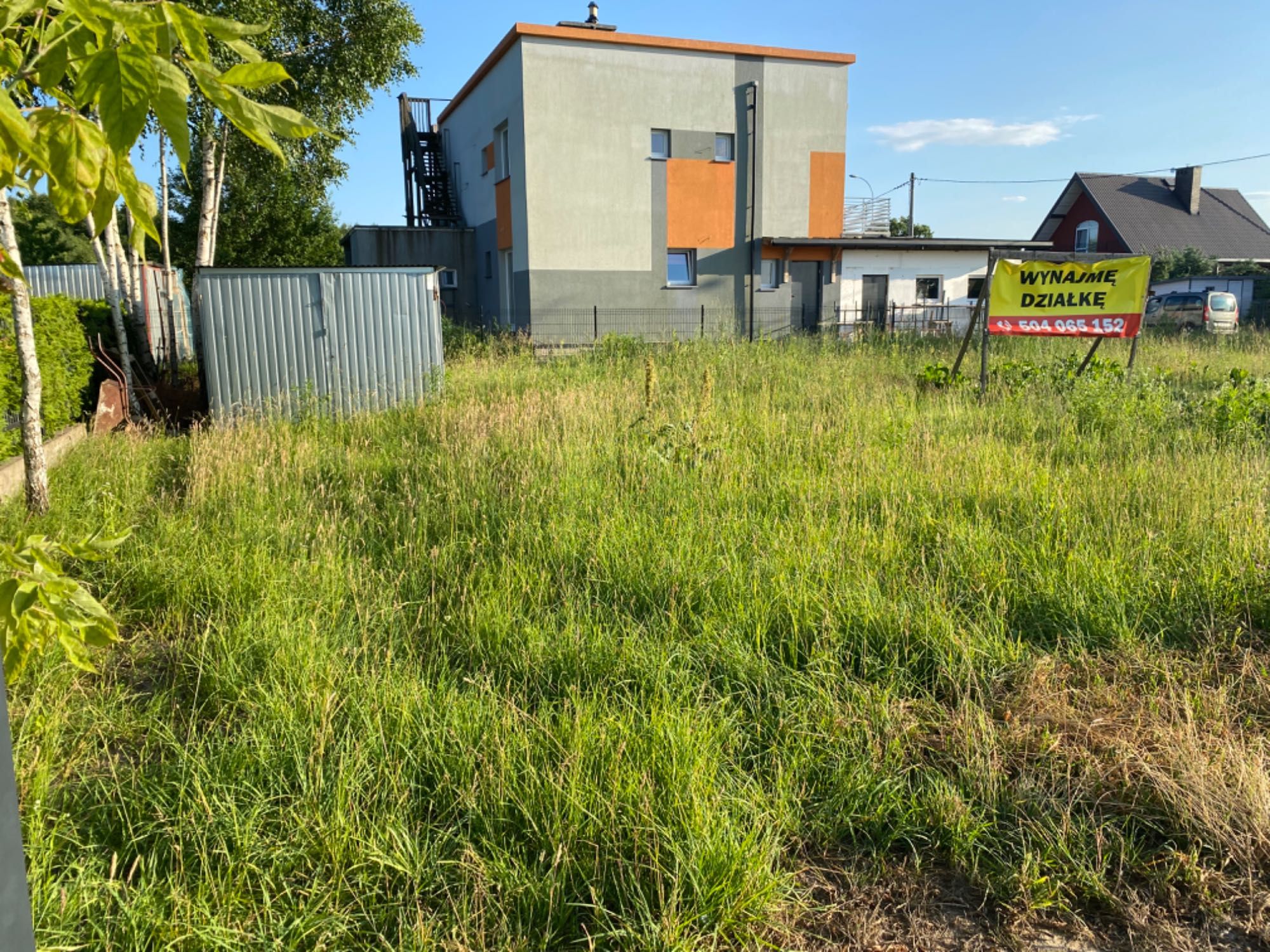 Wynajmę Działkę 600m2 Dojlidy ul. Wigierska Atrakcyjna