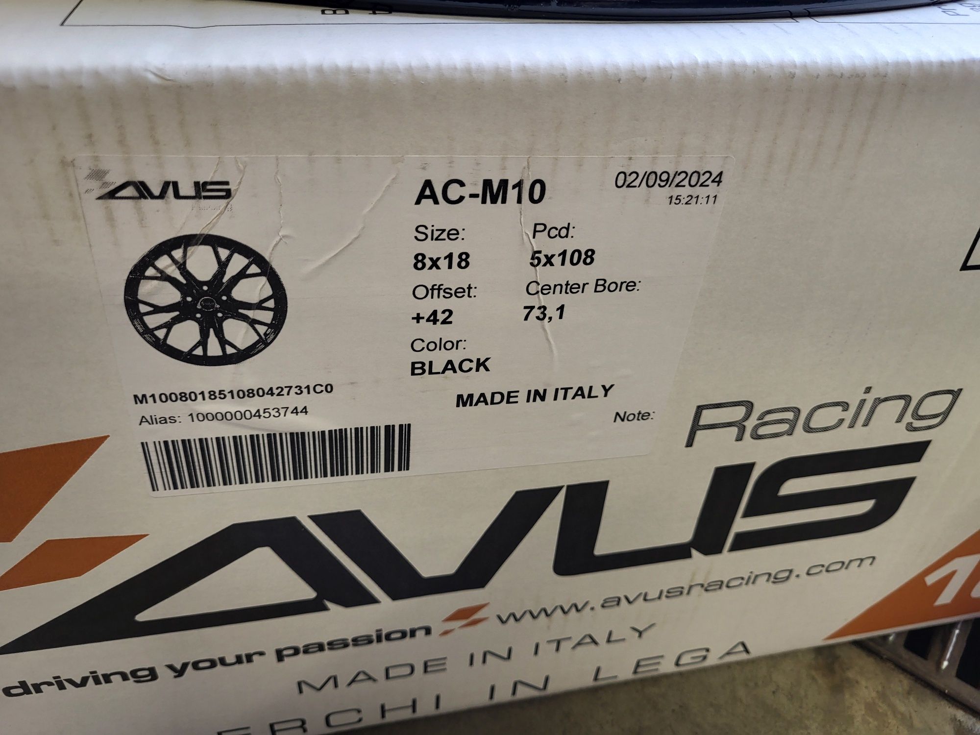 Alufelgi 18" 5x108 ET42 FORD Mondeo MK5 C Max S Max Focus ST FV!