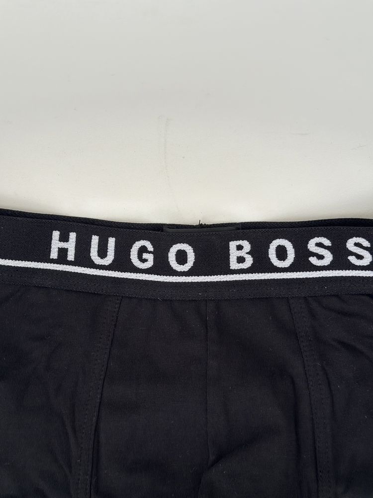 Оригінал, чоловіча білизна, труси-боксери Hugo Boss, набір 3 штуки