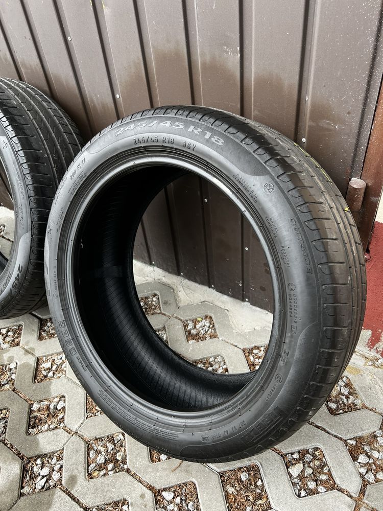 4x Opony Letnie Pirelli Cinturato P7 245/45/18 RunFlat Montaż