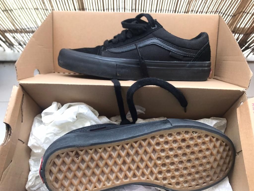 Vans old skool pretos 37