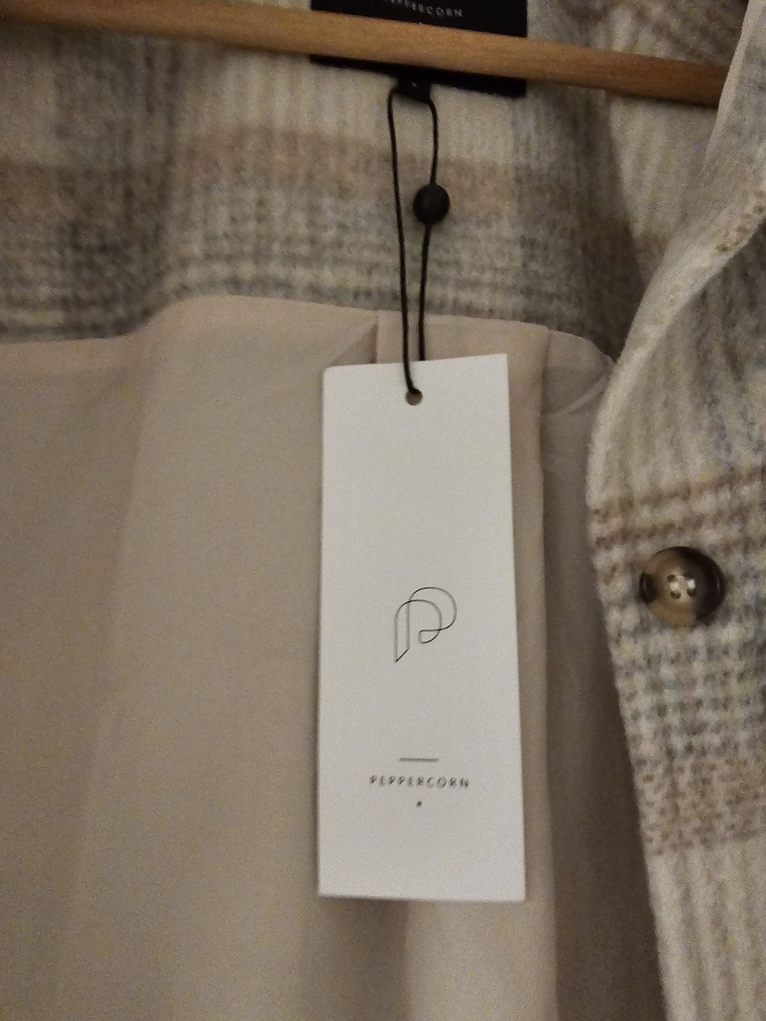 Świetna wełniana kurtka przejściowa Peppercorn nowa