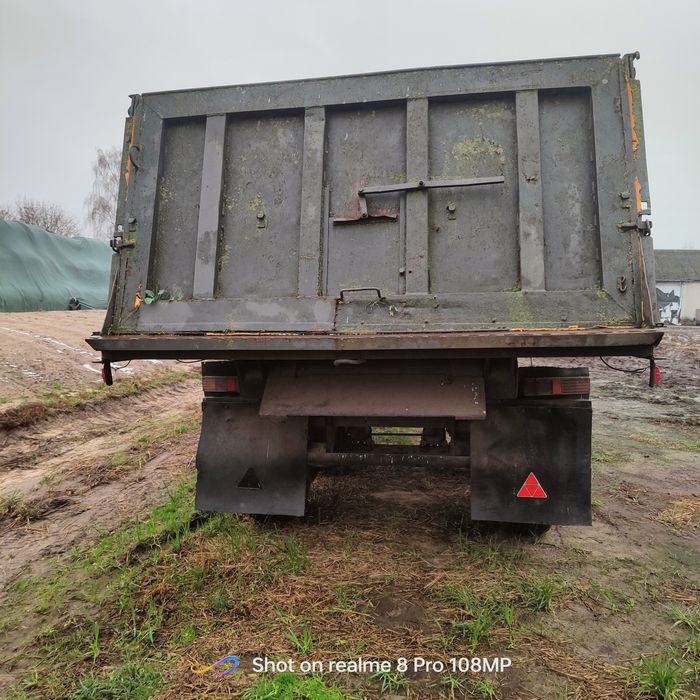 przyczepa skorupowa wywrotka 15 ton tandem