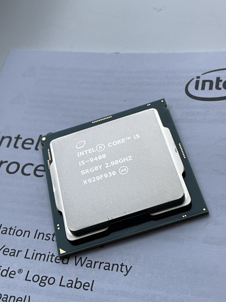 Процесор Intel Core i5-9400, lga 1151