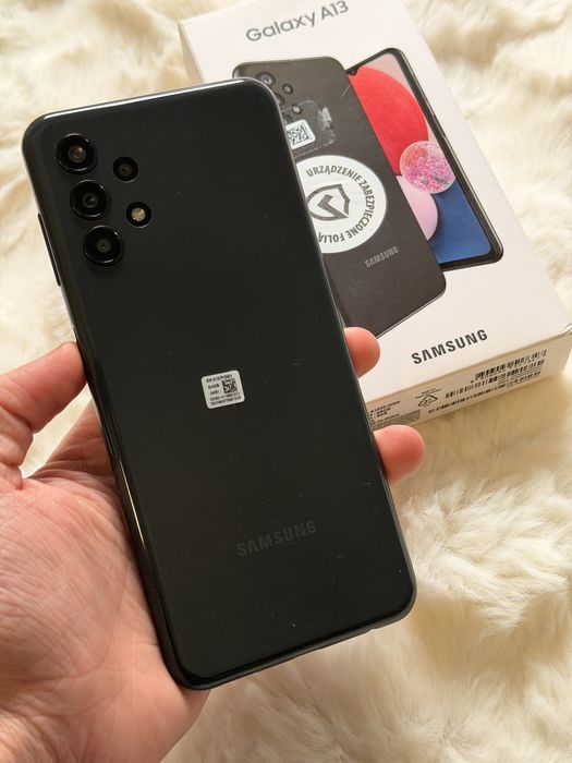 Samsung A13 Czarny, z pudełkiem, bez blokad