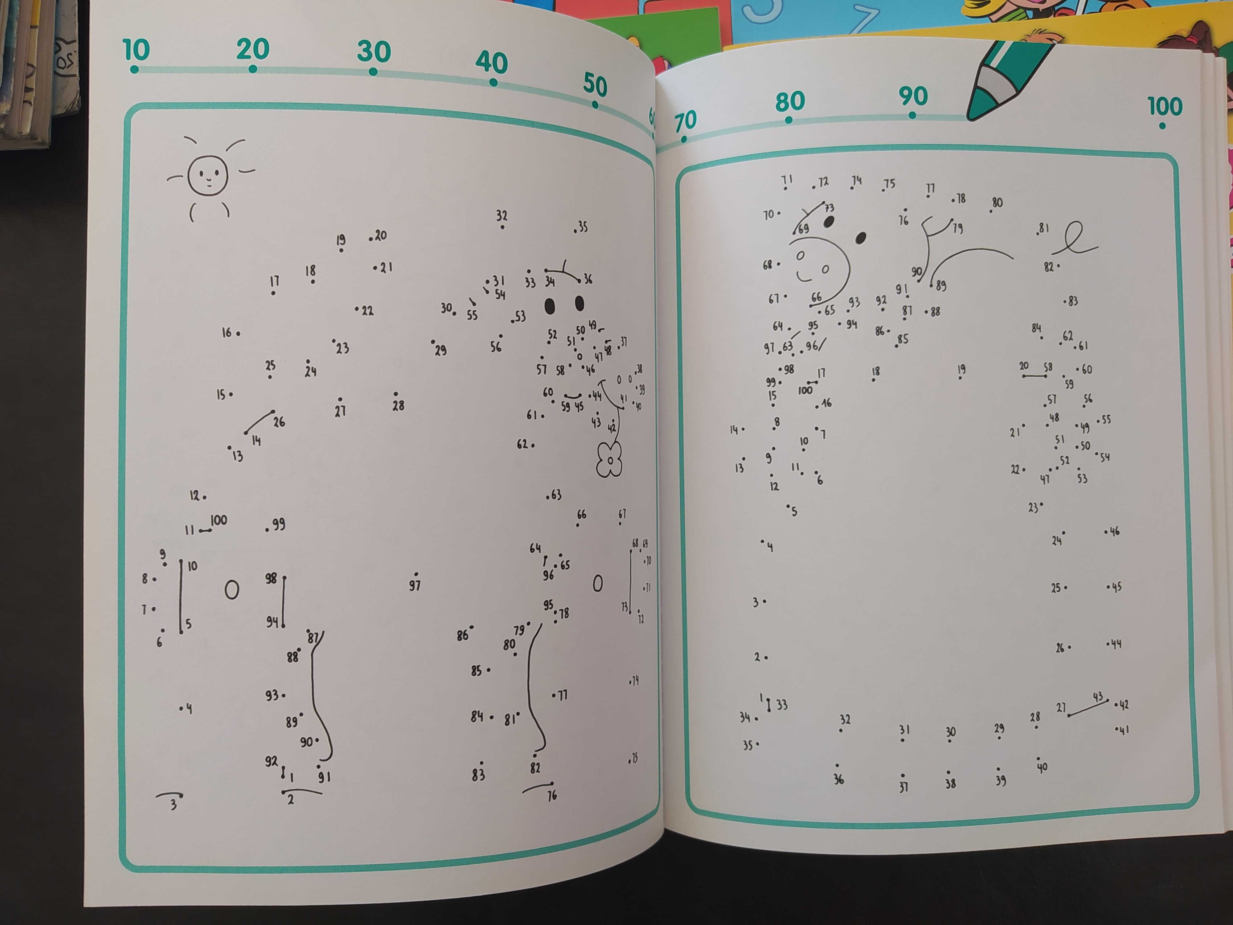 Livros com passatempos matemáticos - NOVO