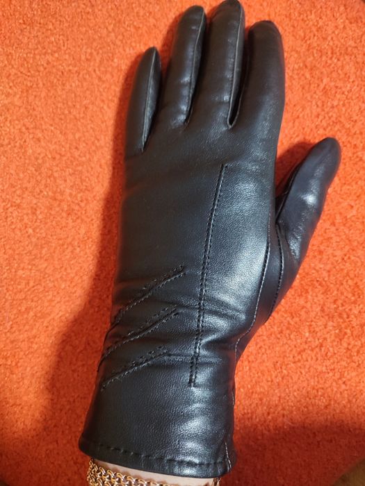 Перчатки шкіряні жіночі