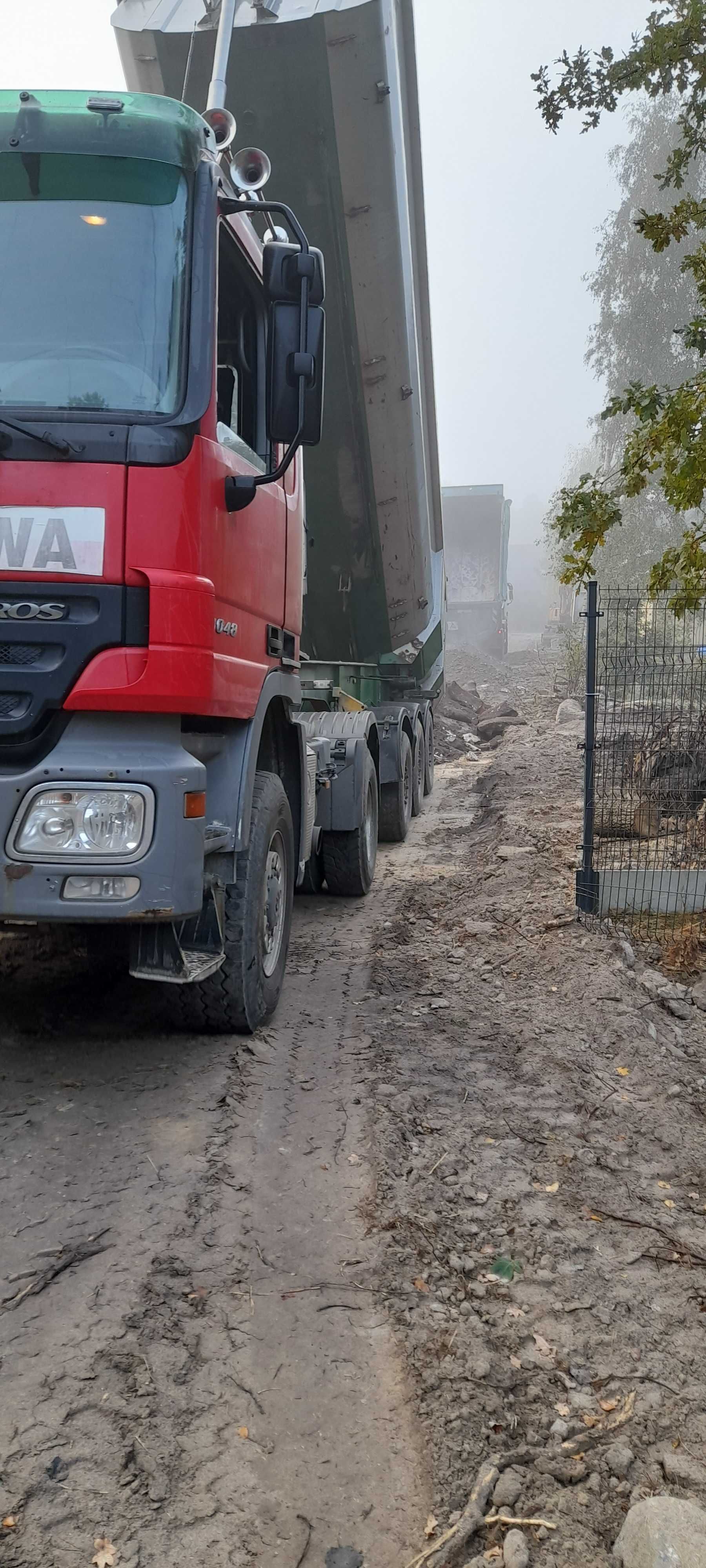 Piasek Piach Żwir Pospółka Gruz kruszony Tłuczeń Ziemia Kruszywa