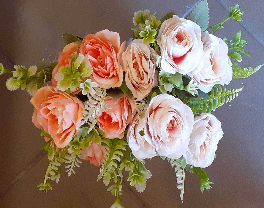 Kwiaty sztuczne mały bukiet