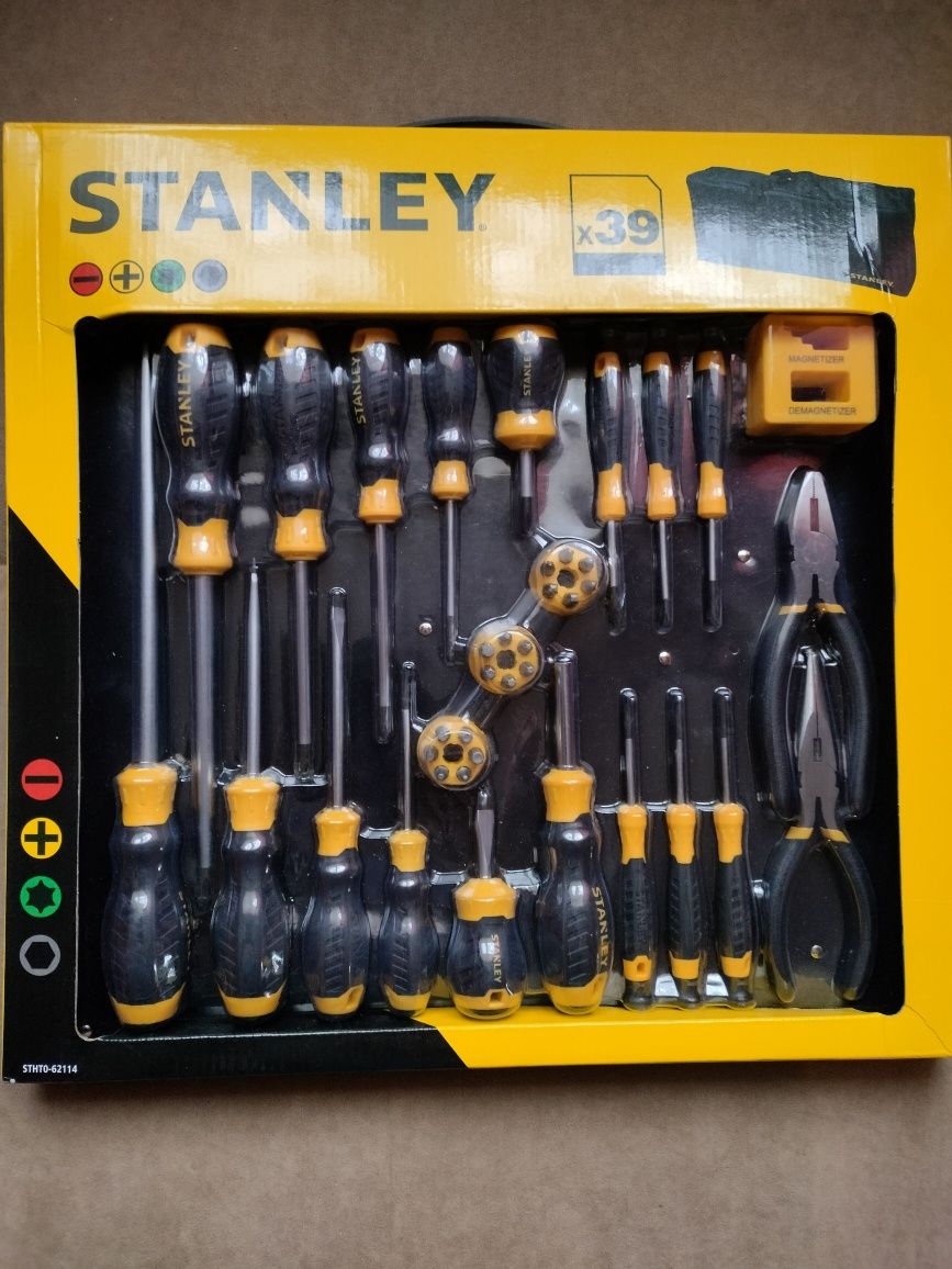 Stanley zestaw 39 narzędzi śrubokrętów