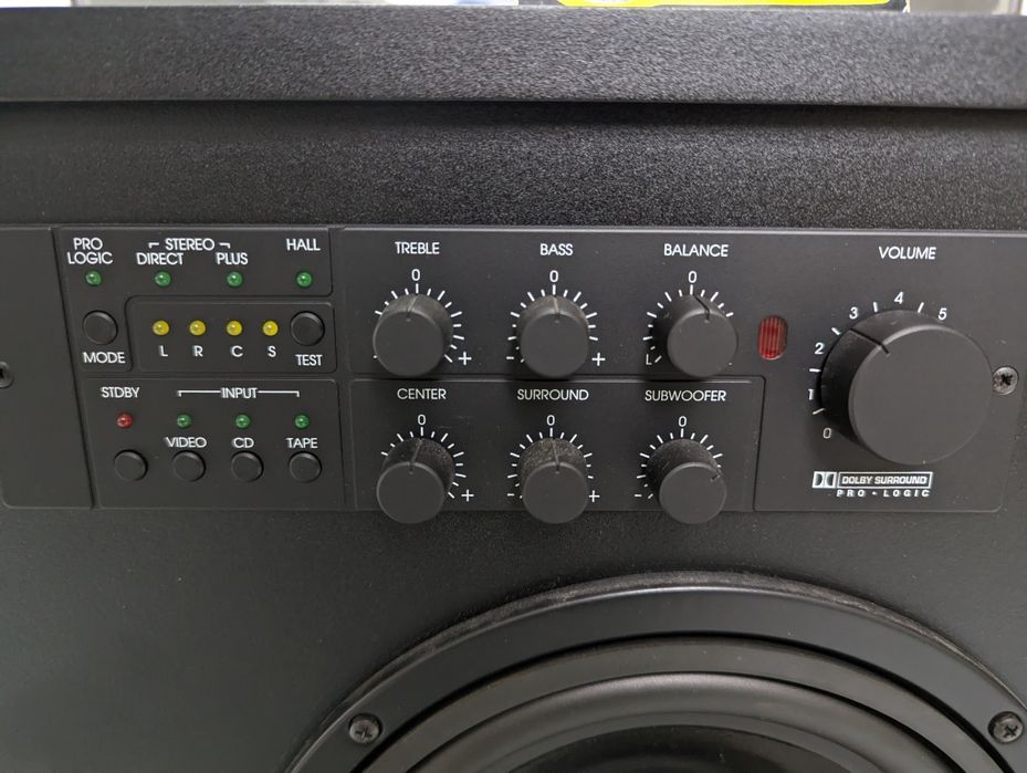 5.1 Активный сабвуфер Halton Acoustics ETA 3477 Dolby Surround. Вес 15