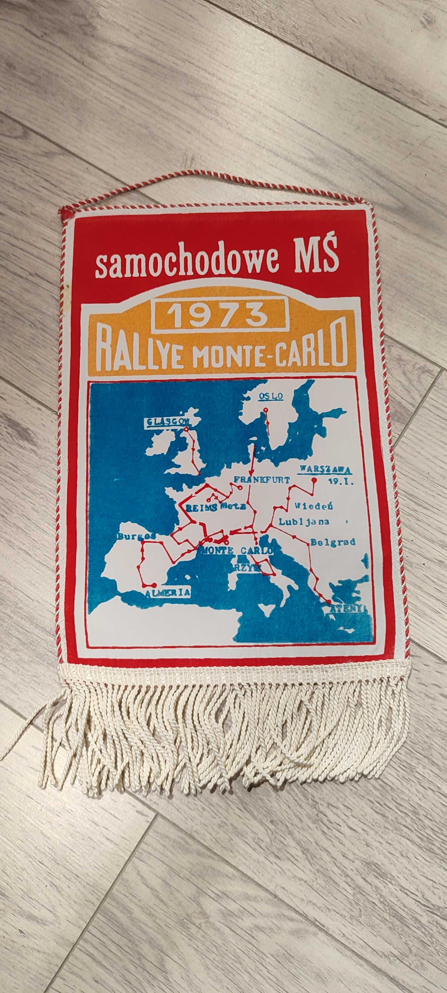 Proporczyk Rajd Monte Carlo Monako