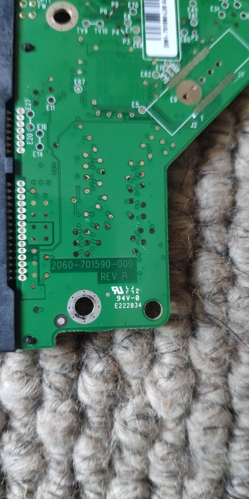 Elektronika do dysku WD10EAVS 1.0TB