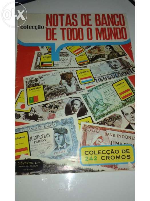 Cadernetas cromos