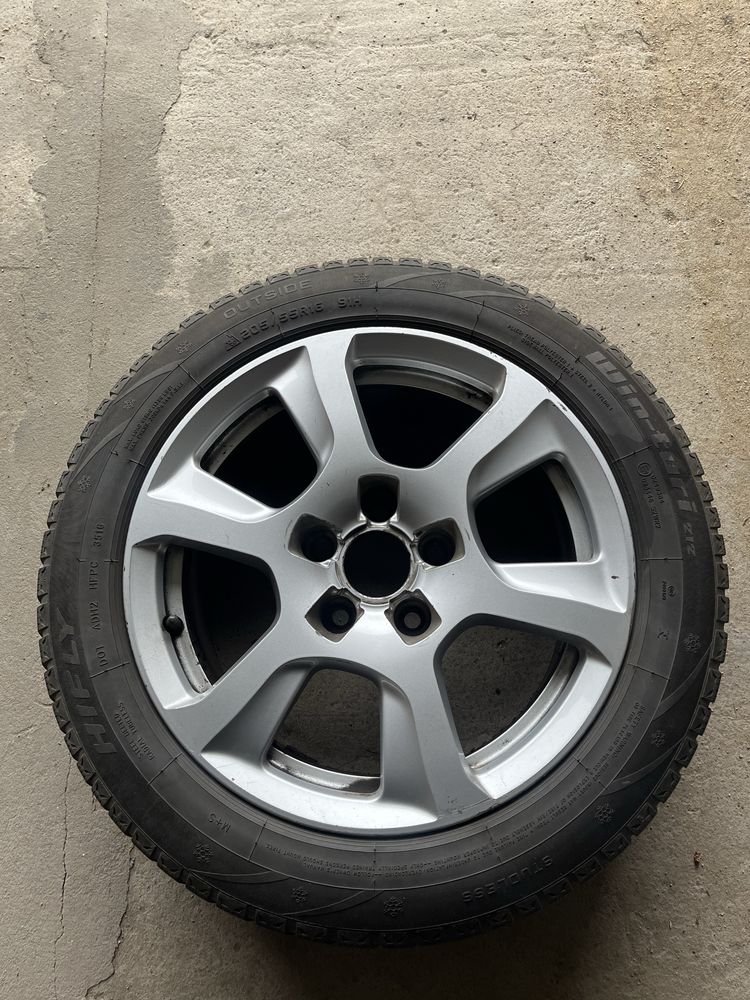 Alufelgi z oponami zimowymi 205x55 r16