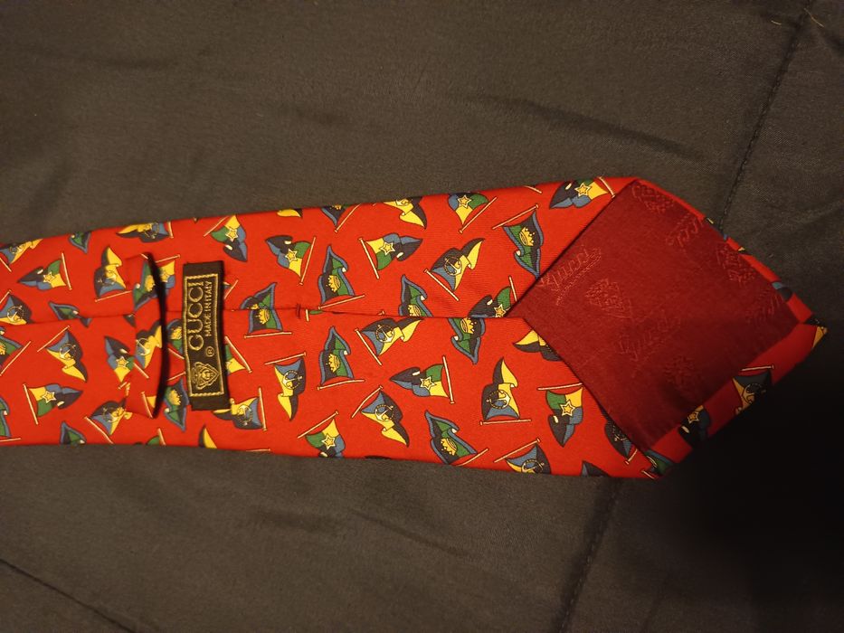 Gravata Gucci vintage