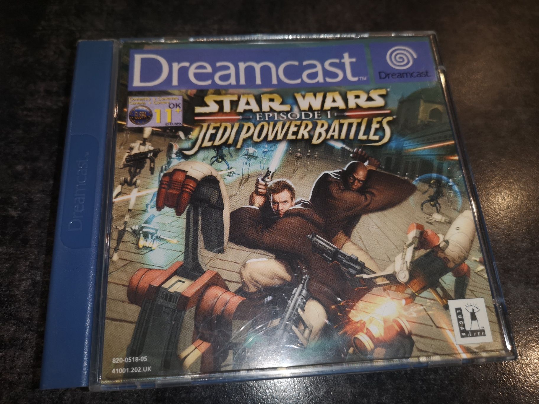 Star Wars JEDI Power Battles DREAMCAST Sega gra (stan bdb) kioskzgrami