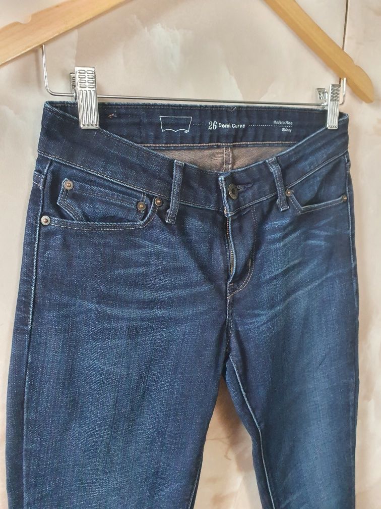 Spodnie Levi's levisy skinny w rozmiarze W26 L32