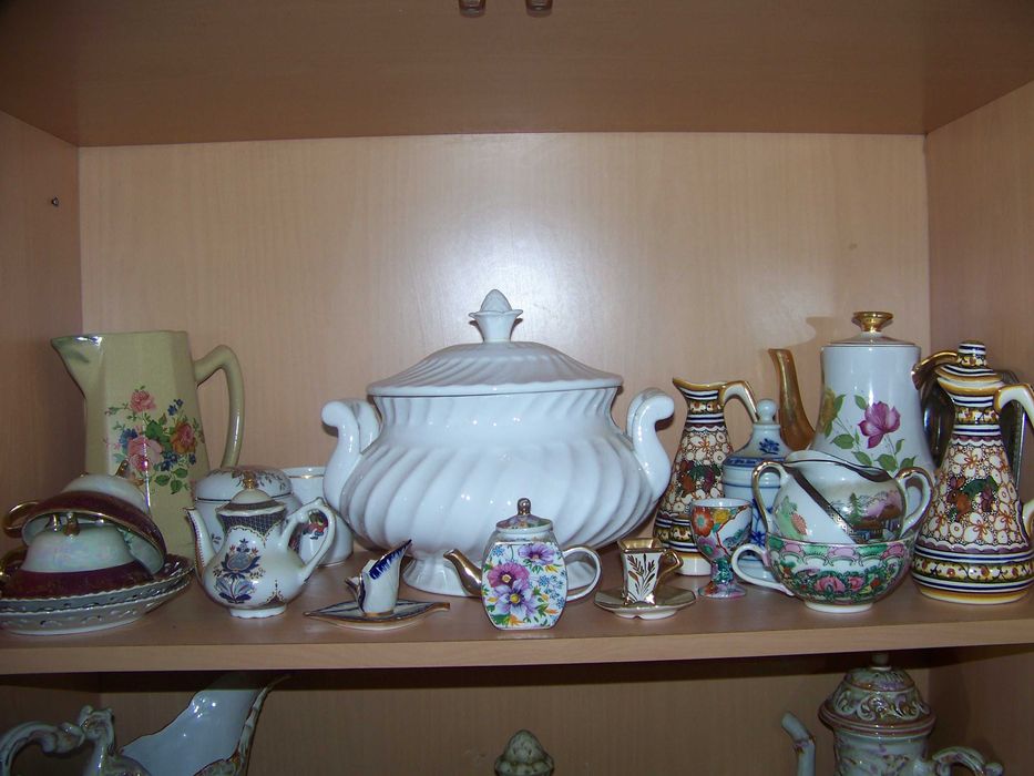 louças decorativas diversas