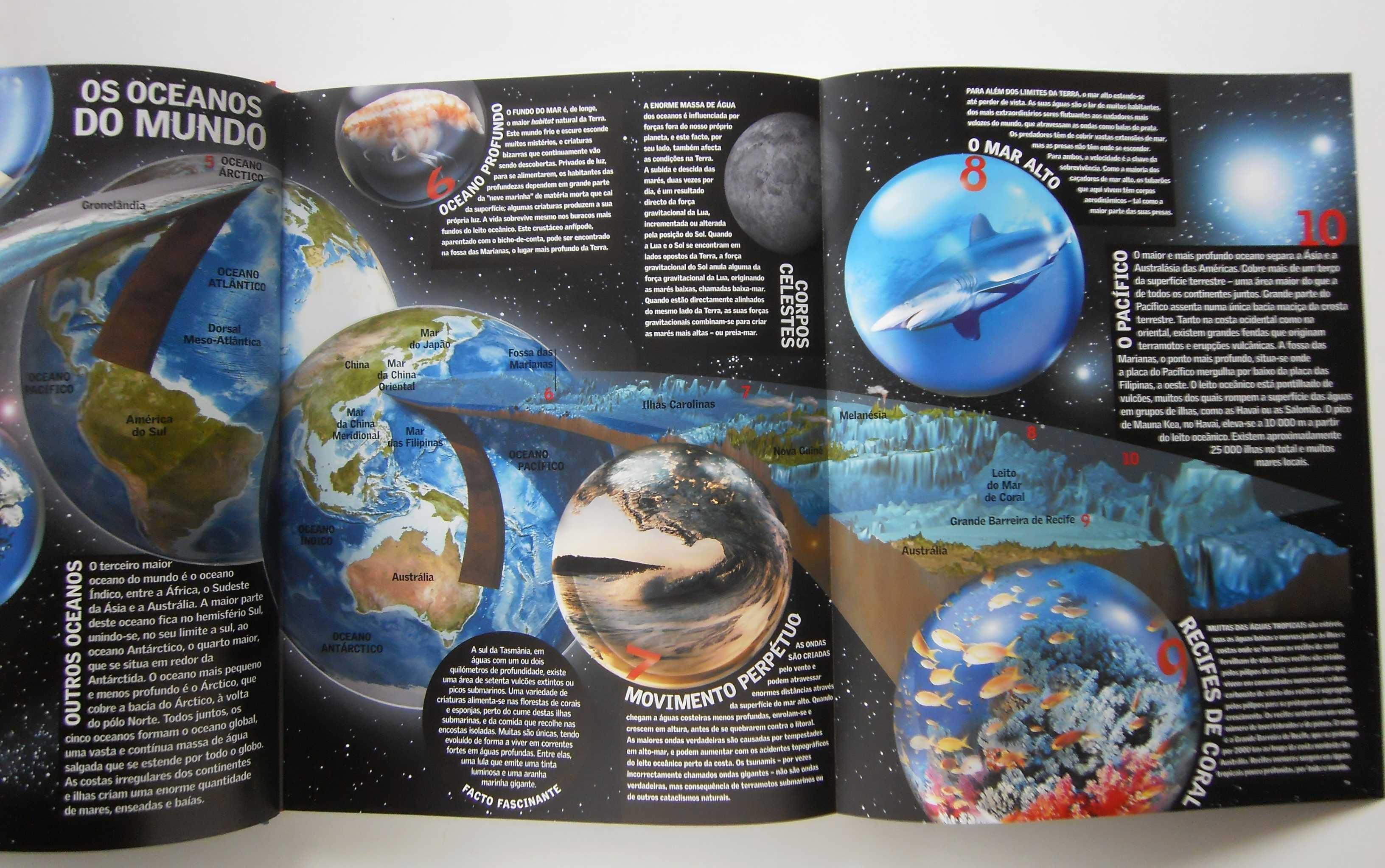 Grande Enciclopédia da Natureza "A Força dos Oceanos" Reader's Digest