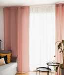Zaslony welurowe rozowe Homla 140x250